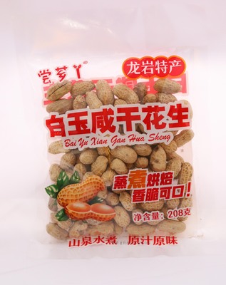 龙岩白玉咸干味花生